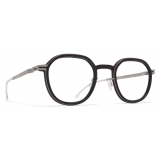 Mykita - Birch - Mylon - Black Matte Silver - Mylon Glasses - Optical Glasses - Mykita Eyewear