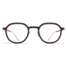 Mykita - Birch - Mylon - Slate Grey Tangerine - Mylon Glasses - Optical Glasses - Mykita Eyewear