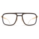 Mykita - Spruce - Mylon - Pitch Black Glossy Gold - Mylon Glasses - Optical Glasses - Mykita Eyewear