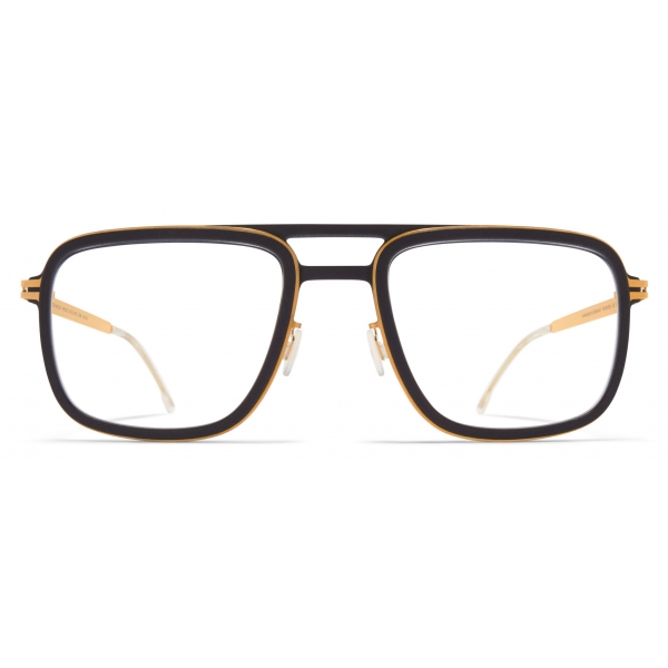 Mykita - Spruce - Mylon - Nero Pece Oro Lucido - Mylon Glasses - Occhiali da Vista - Mykita Eyewear