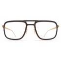 Mykita - Spruce - Mylon - Nero Pece Oro Lucido - Mylon Glasses - Occhiali da Vista - Mykita Eyewear