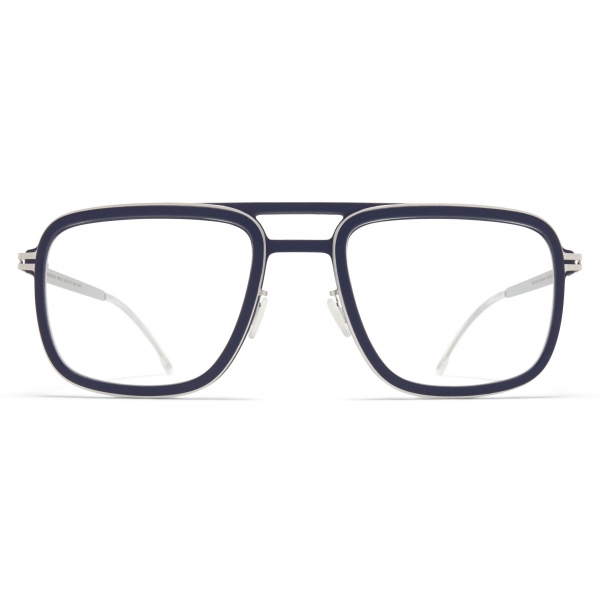 Mykita - Spruce - Mylon - Blu Navy Argento Lucido - Mylon Glasses - Occhiali da Vista - Mykita Eyewear