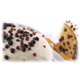 Pistì - Artisan Panettone with Berries Covered with White Chocolate - Hand Wrapped Artisan Panettone