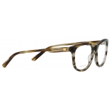 Gucci - Rectangular Frame Optical Glasses - Green Tortoiseshell - Gucci Eyewear