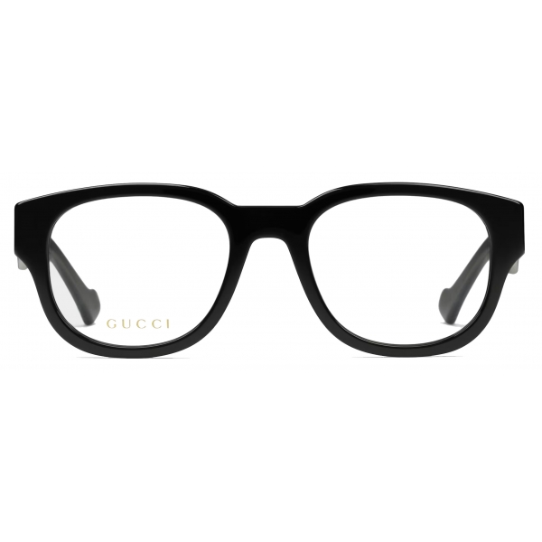 Gucci - Round Frame Optical Glasses - Black - Gucci Eyewear - Avvenice