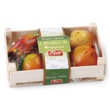Pistì - Martorana Fruit - A Must of Sicilian Sweetness - Marzipan Fruits - In Wooden Box