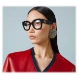 Gucci - Round Frame Optical Glasses - Black - Gucci Eyewear