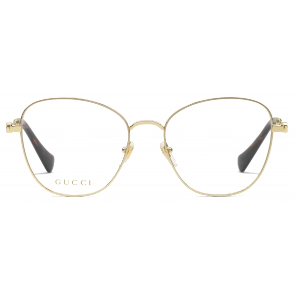 Gucci - Occhiale da Vista Cat-Eye - Oro - Gucci Eyewear