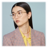 Gucci - Cat-Eye Frame Optical Glasses - Gold - Gucci Eyewear