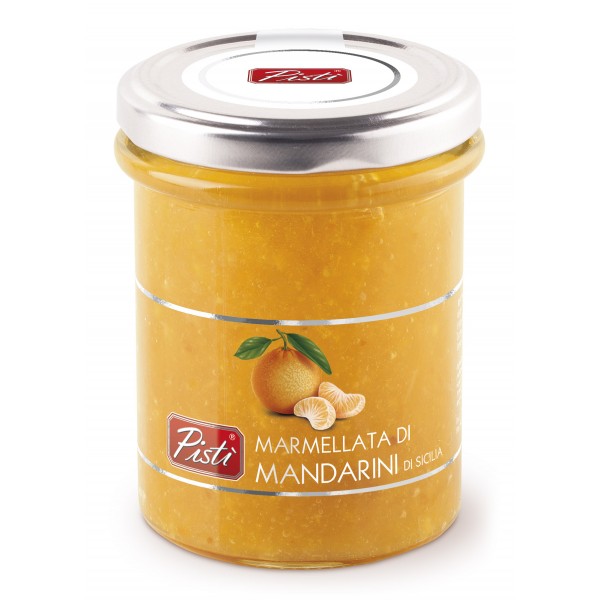 Pistì - Mandarins Jam - Sicilian Jams and Marmelades - In Premium Glass Jar