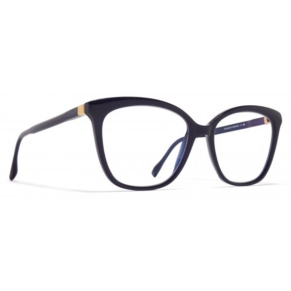 Mykita - Maha - Acetate - Indaco Lattiginoso Oro Seta - Acetate Glasses - Occhiali da Vista - Mykita Eyewear