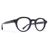 Mykita - Niam - Acetate - Indaco Lattiginoso Argento Lucido - Acetate Glasses - Occhiali da Vista - Mykita Eyewear