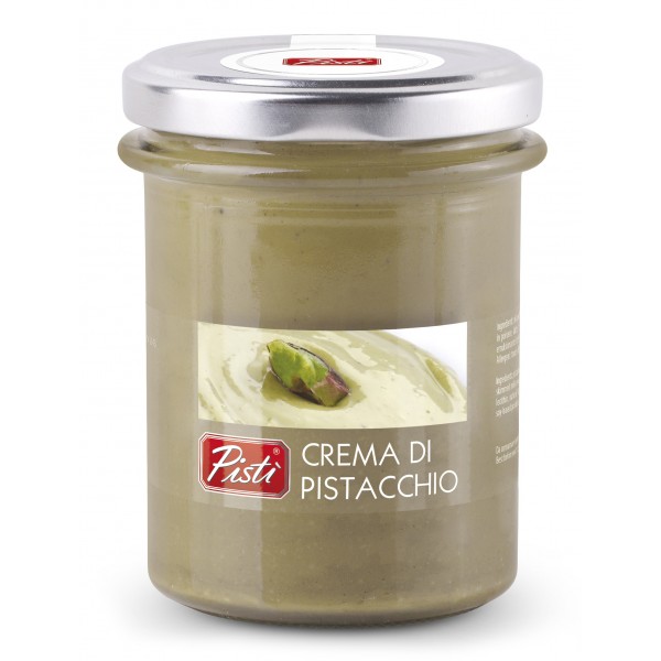 Pistì - Pistachio Cream Spread - Bronte Sicily - Artisan Cream - In Premium Glass Jar - 200 g