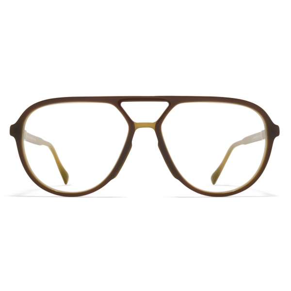 Mykita - Suri - Acetate - Green Dark Brown Silk Gold - Acetate Glasses - Optical Glasses - Mykita Eyewear