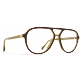 Mykita - Suri - Acetate - Verde Marrone Scuro Oro Seta - Acetate Glasses - Occhiali da Vista - Mykita Eyewear