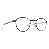 Mykita - ML12 - Leica - Black Silver Leica - Metal Glasses - Optical Glasses - Mykita Eyewear