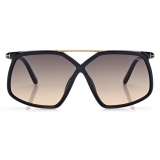 Tom Ford - Meryl Sunglasses - Occhiali da Sole a Farfalla - Nero - FT1038  - Tom Ford Eyewear