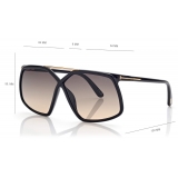 Tom Ford - Meryl Sunglasses - Butterfly Sunglasses - Black - FT1038 - Tom Ford Eyewear