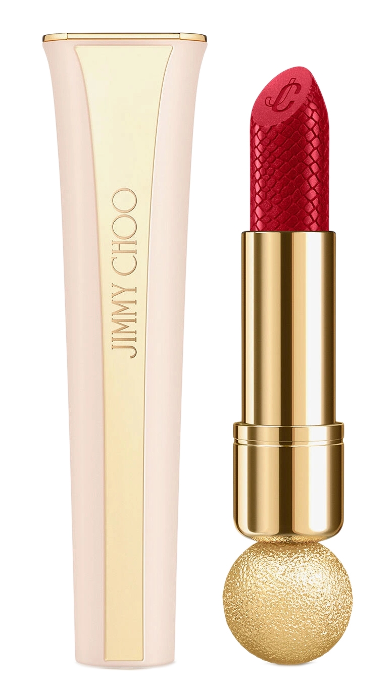 Jimmy Choo - JC Satin Lip Colour - Cherry Kiss Satin Lipstick - Exclusive  Collection - Luxury Fragrance - Avvenice