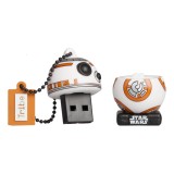 Tribe - BB-8 TLJ - Star Wars - L'Ultimo Jedi - Chiavetta di Memoria USB 16 GB - Pendrive - Archiviazione Dati - Flash Drive