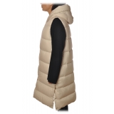 Woolrich - Long Vest Model Down Jacket - Cream - Jacket - Luxury Exclusive Collection