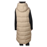 Woolrich - Piumino Modello Gilet Lungo - Crema - Giacca - Luxury Exclusive Collection