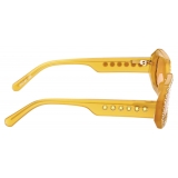 Swarovski - Swarovski Octagonal Sunglasses - Orange - Sunglasses - Swarovski Eyewear