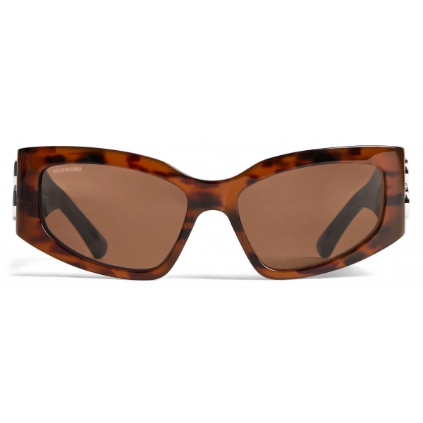 Balenciaga - Women's Bossy Cat Sunglasses - Havana - Sunglasses - Balenciaga Eyewear
