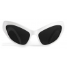 Balenciaga - Occhiali da Sole Hamptons Cat da Donna - Bianco - Occhiali da Sole - Balenciaga Eyewear
