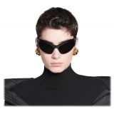 Balenciaga - Occhiali da Sole Hamptons Cat da Donna - Nero - Occhiali da Sole - Balenciaga Eyewear