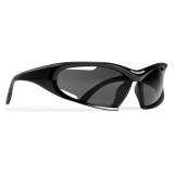 Balenciaga - Dynamo Rectangle Sunglasses - Black - Sunglasses - Balenciaga Eyewear