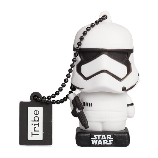 Tribe - Stormtrooper - Star Wars - L'Ultimo Jedi - Chiavetta di Memoria USB 16 GB - Pendrive - Archiviazione Dati - Flash Drive