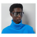 Gucci - Occhiale da Sole a Mascherina - Nero Grigio - Gucci Eyewear