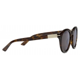 Gucci - Round Sunglasses - Tortoiseshell Dark Brown - Gucci Eyewear