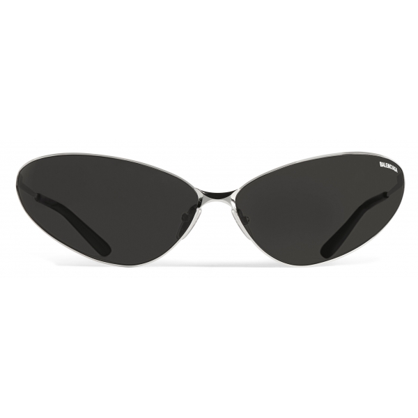 Balenciaga - Razor Cat Sunglasses - Silver - Sunglasses - Balenciaga Eyewear