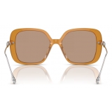 Swarovski - Occhiali da Sole Quadrati Oversized - Marrone - Occhiali da Sole - Swarovski Eyewear