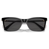 Swarovski - Square Sunglasses - Black - Sunglasses - Swarovski Eyewear