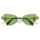 Swarovski - Cat Eye Sunglasses - Green - Sunglasses - Swarovski Eyewear