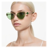 Swarovski - Occhiali da Sole Cat Eye - Verde - Occhiali da Sole - Swarovski Eyewear