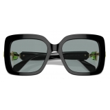 Swarovski - Occhiali da Sole Quadrata Oversized - Nero - Occhiali da Sole - Swarovski Eyewear