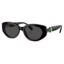 Swarovski - Cat Eye Sunglasses - Black - Sunglasses - Swarovski Eyewear
