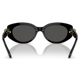 Swarovski - Cat Eye Sunglasses - Black - Sunglasses - Swarovski Eyewear