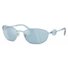 Swarovski - Occhiali da Sole Ovale - Blu - Occhiali da Sole - Swarovski Eyewear