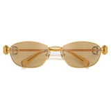 Swarovski - Oval Sunglasses - Yellow - Sunglasses - Swarovski Eyewear