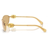 Swarovski - Oval Sunglasses - Yellow - Sunglasses - Swarovski Eyewear