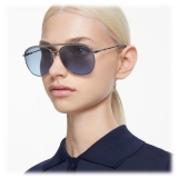 Swarovski - Occhiali da Sole Pilota - Blu - Occhiali da Sole - Swarovski Eyewear
