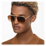 Swarovski - Pilot Sunglasses - Brown - Sunglasses - Swarovski Eyewear
