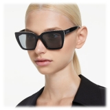 Swarovski - Occhiali da Sole Quadrata - Nero - Occhiali da Sole - Swarovski Eyewear
