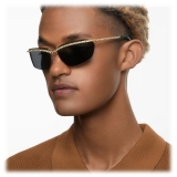 Swarovski - Rectangular Sunglasses - Black - Sunglasses - Swarovski Eyewear