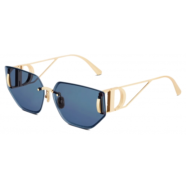 Dior - Occhiali da Sole - 30Montaigne B3U - Oro Blu - Dior Eyewear